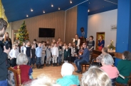 Wizyta dzieci z Chrześcijańskiej Szkoły Montessori w Gdańsku - obchody Dnia Babci i Dziadka, 23.01.2015 r