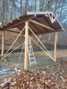 Nowy rok, nowe miejsce do odpoczynku - altana dla naszych mieszkańców i klubowiczów2