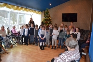 Wizyta dzieci z Chrzecijaskiej Szkoy Montessori w Gdasku - obchody Dnia Babci i Dziadka, 23.01.2015 r3