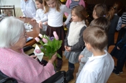 Wizyta dzieci z Chrzecijaskiej Szkoy Montessori w Gdasku - obchody Dnia Babci i Dziadka, 23.01.2015 r7