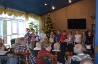 Występ dzieci ze Szkoły Podstawowej Nr 75 w Gdańsku, 19.12.2016 r.