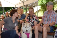 Zajęcia terapeutyczne z udziałem psa, 29.07.2016 r.