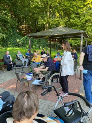 Rytm w parku okalającym DPS, 13.09.2023 r.
