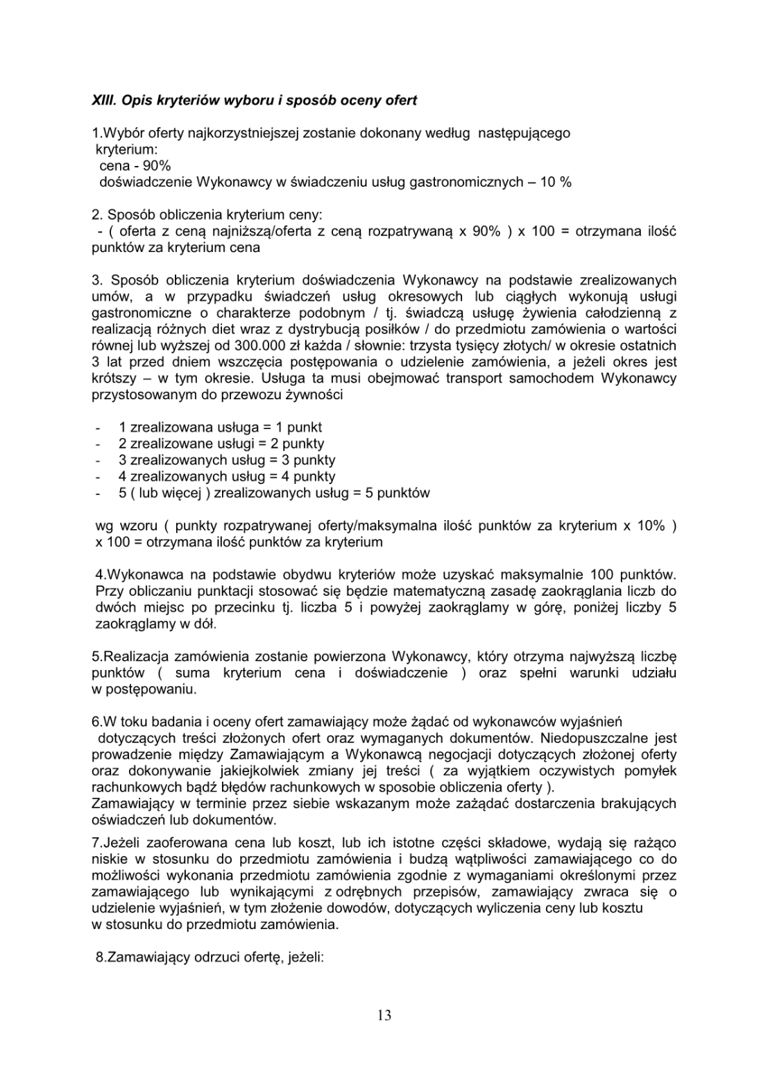 tre ogoszenia zamwie pulicznych