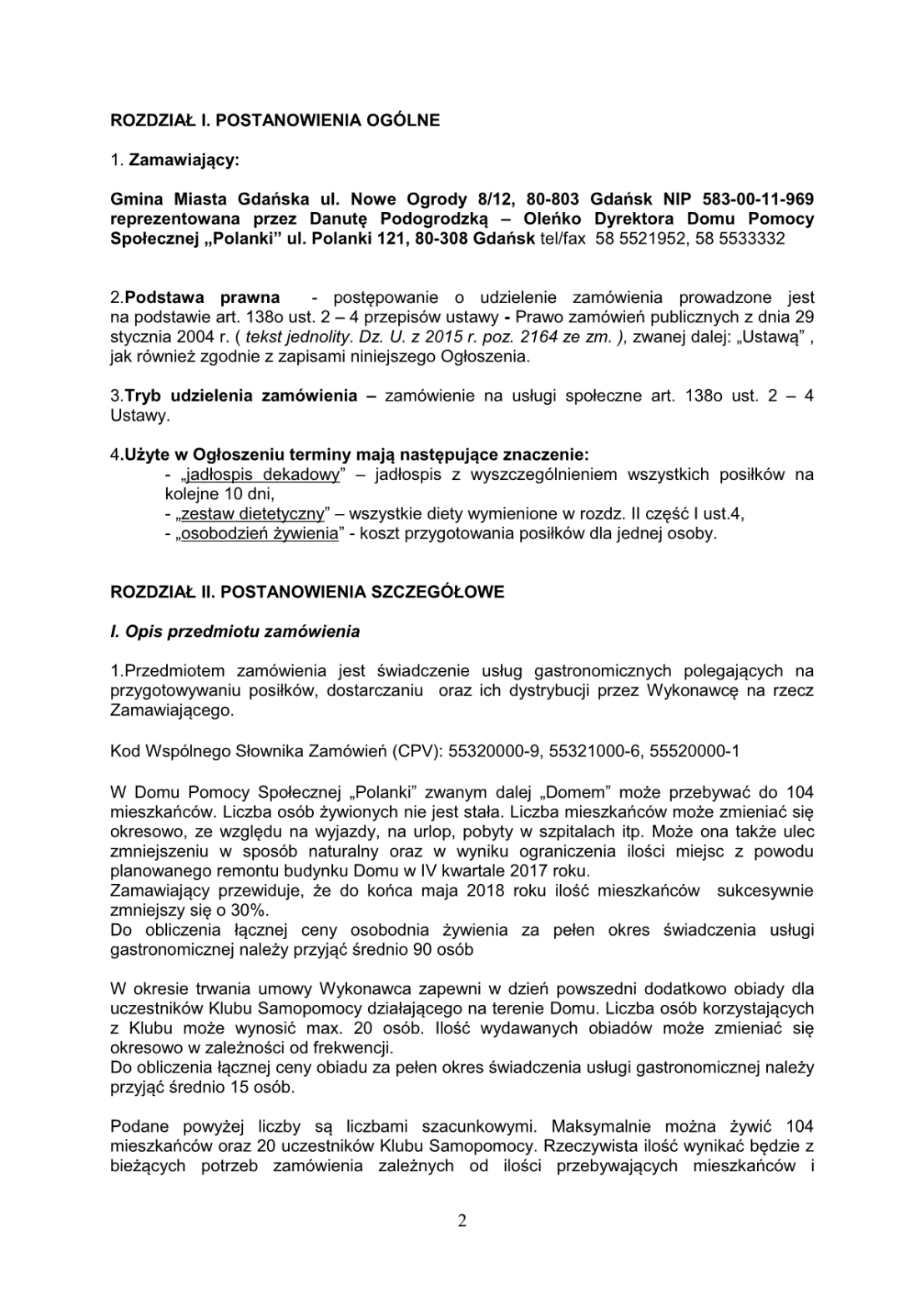 tre ogoszenia zamwie pulicznych