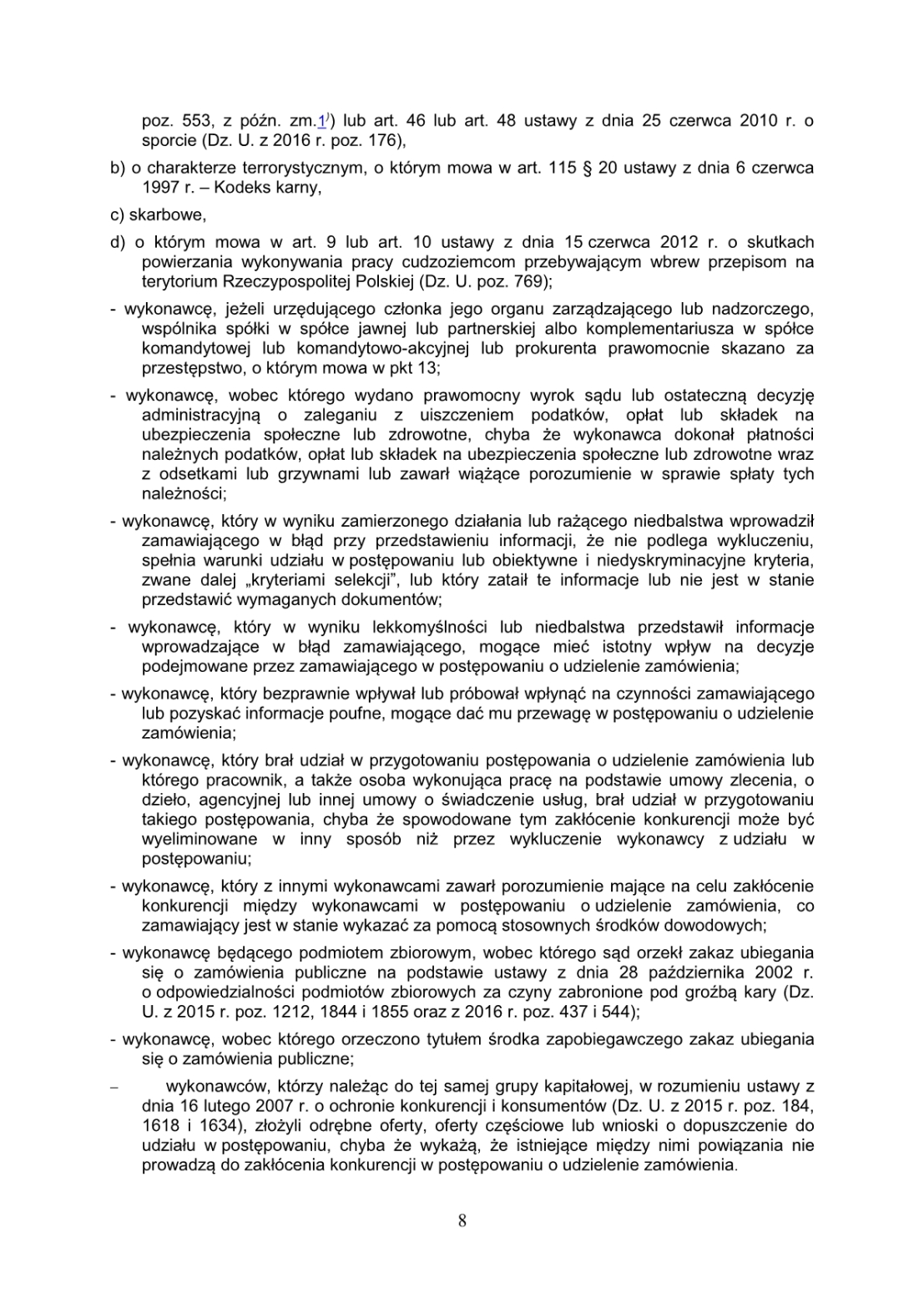 tre ogoszenia zamwie pulicznych