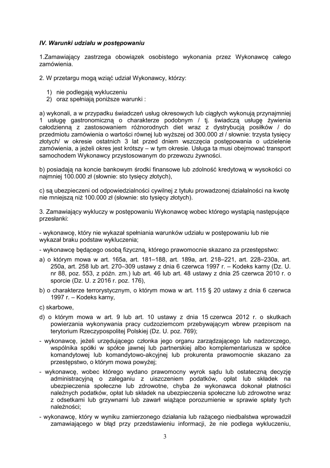 tre ogoszenia zamwie pulicznych