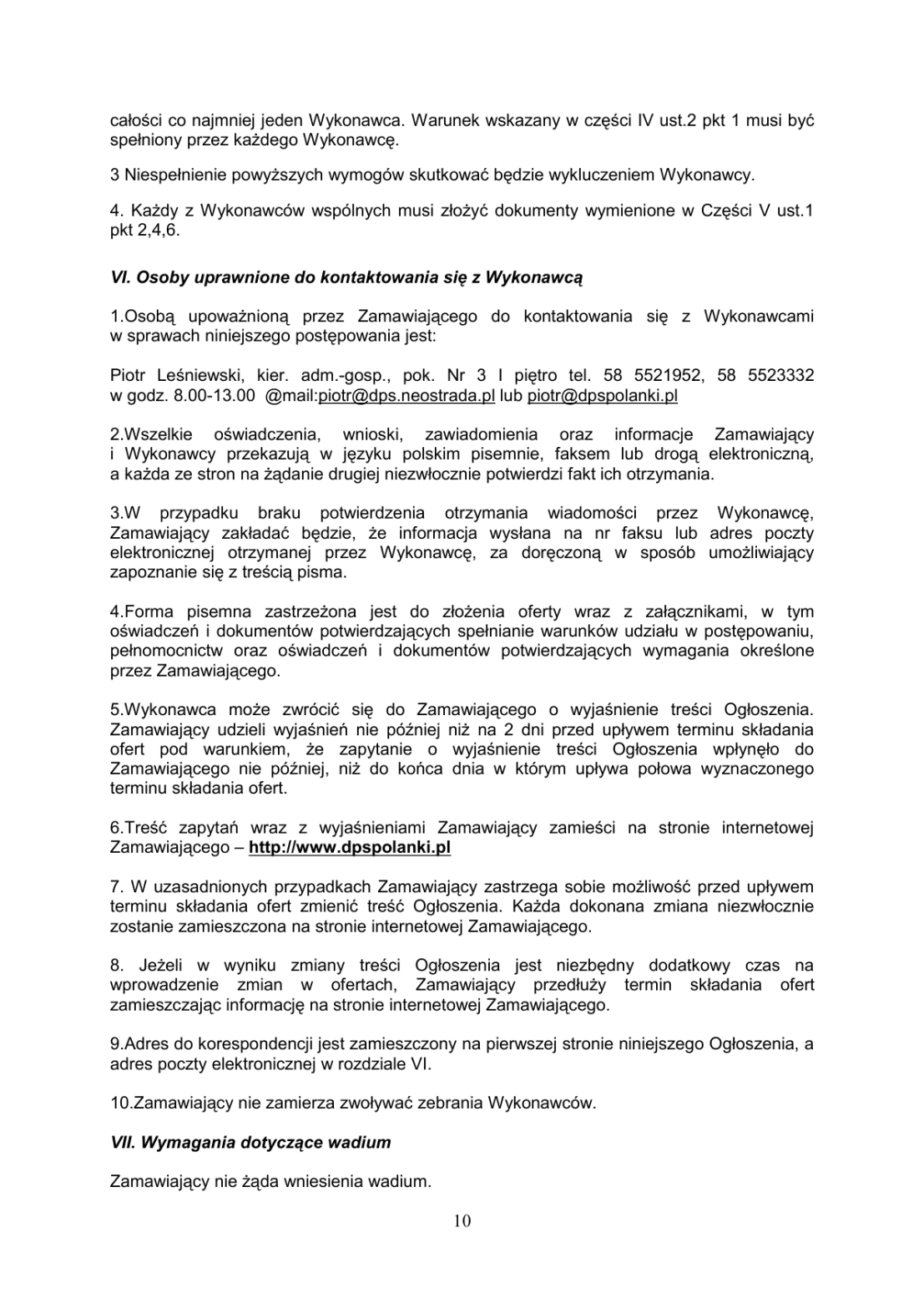 tre ogoszenia zamwie pulicznych