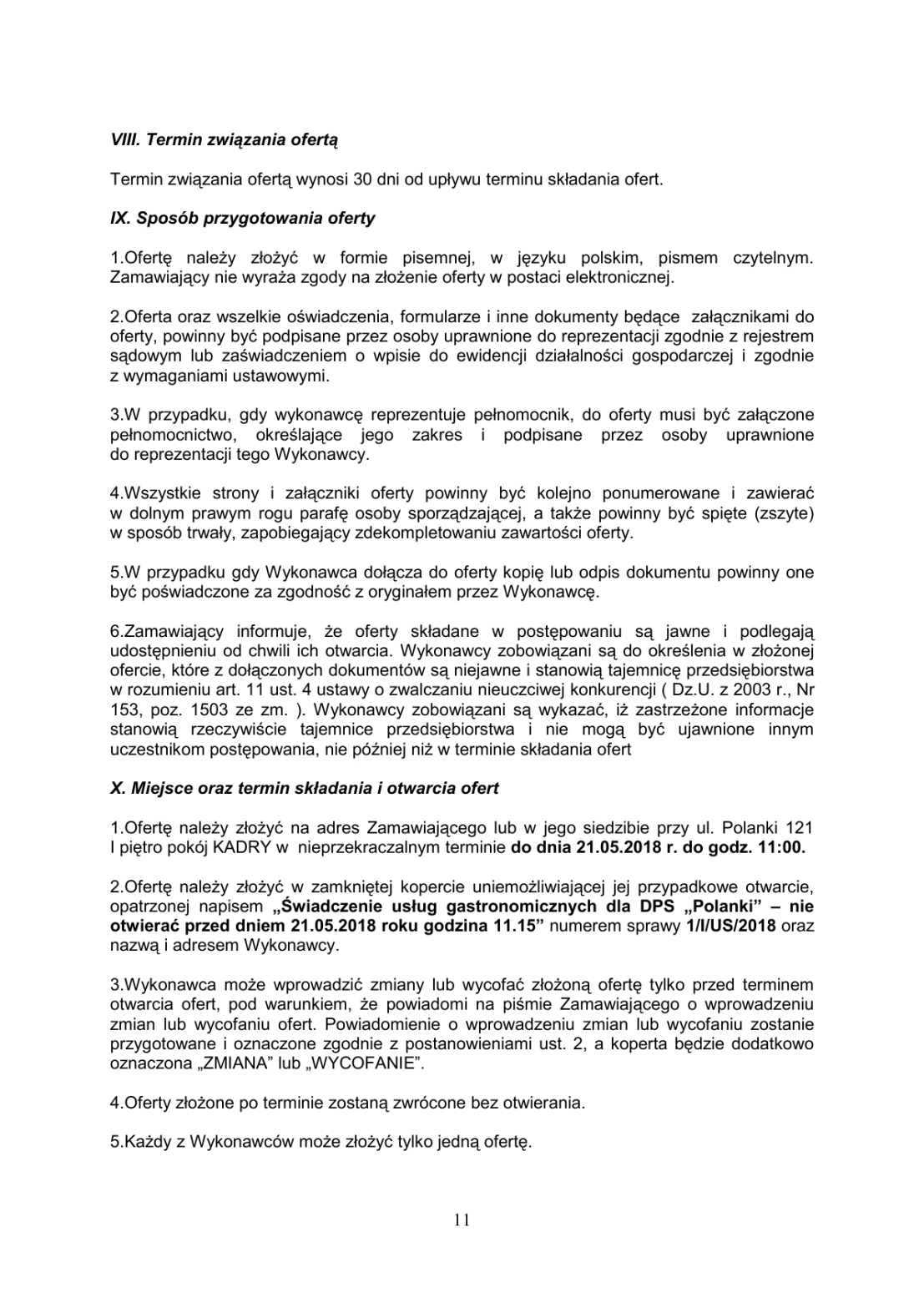 tre ogoszenia zamwie pulicznych