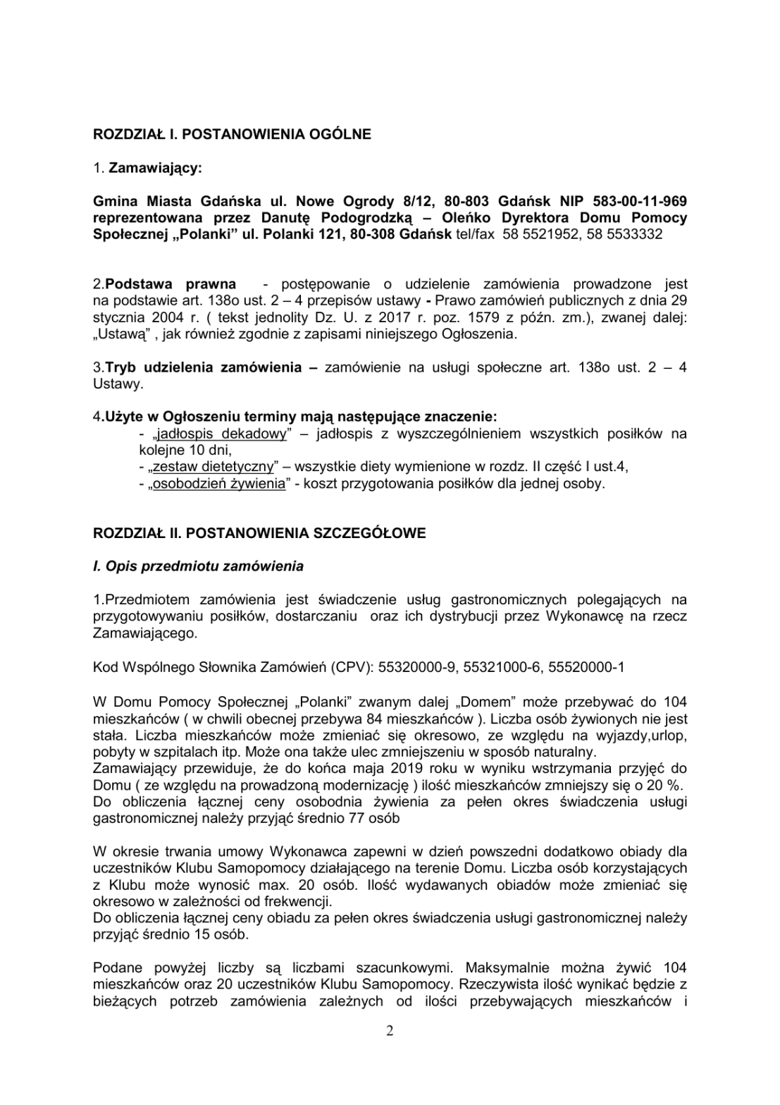 tre ogoszenia zamwie pulicznych