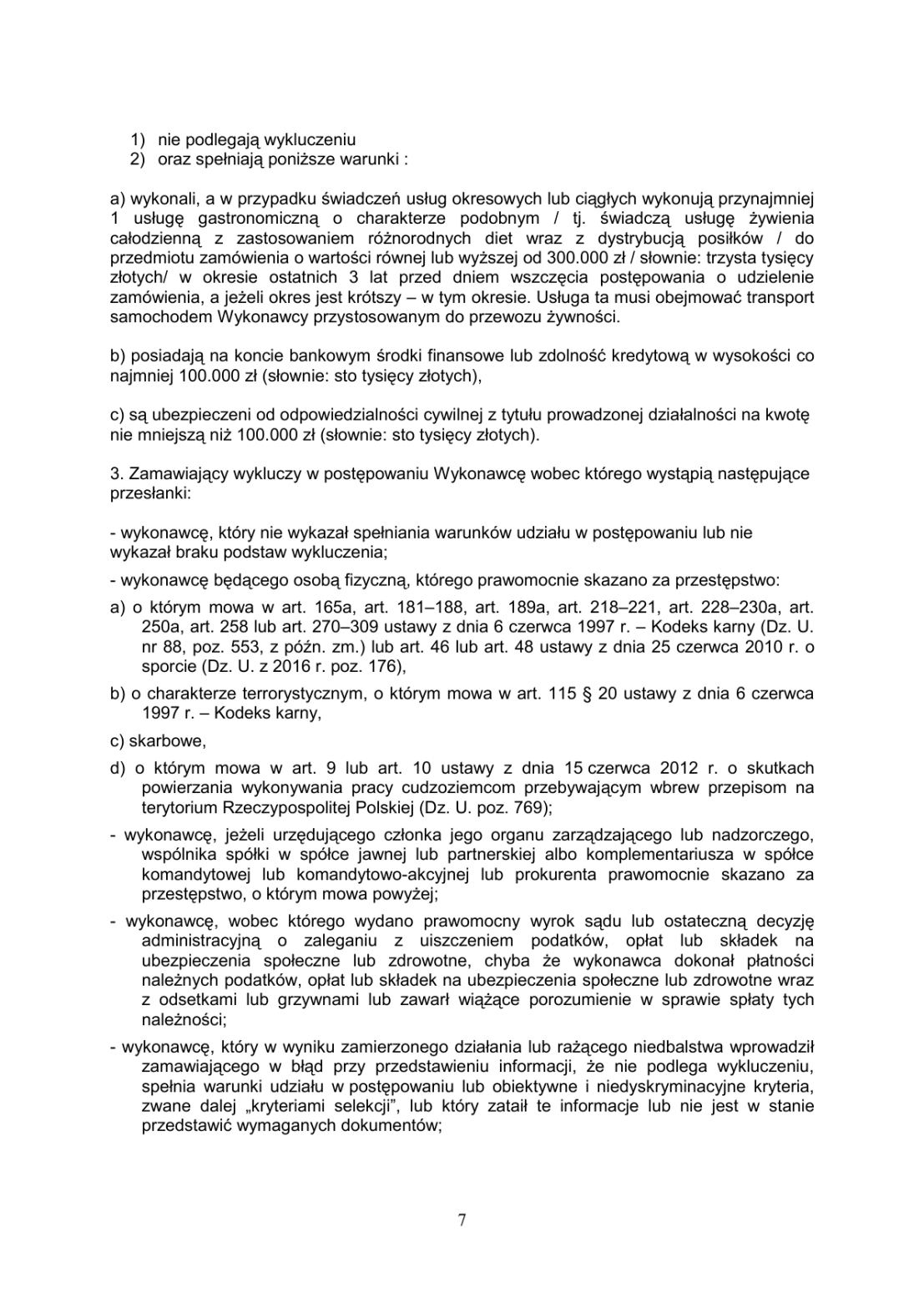 tre ogoszenia zamwie pulicznych