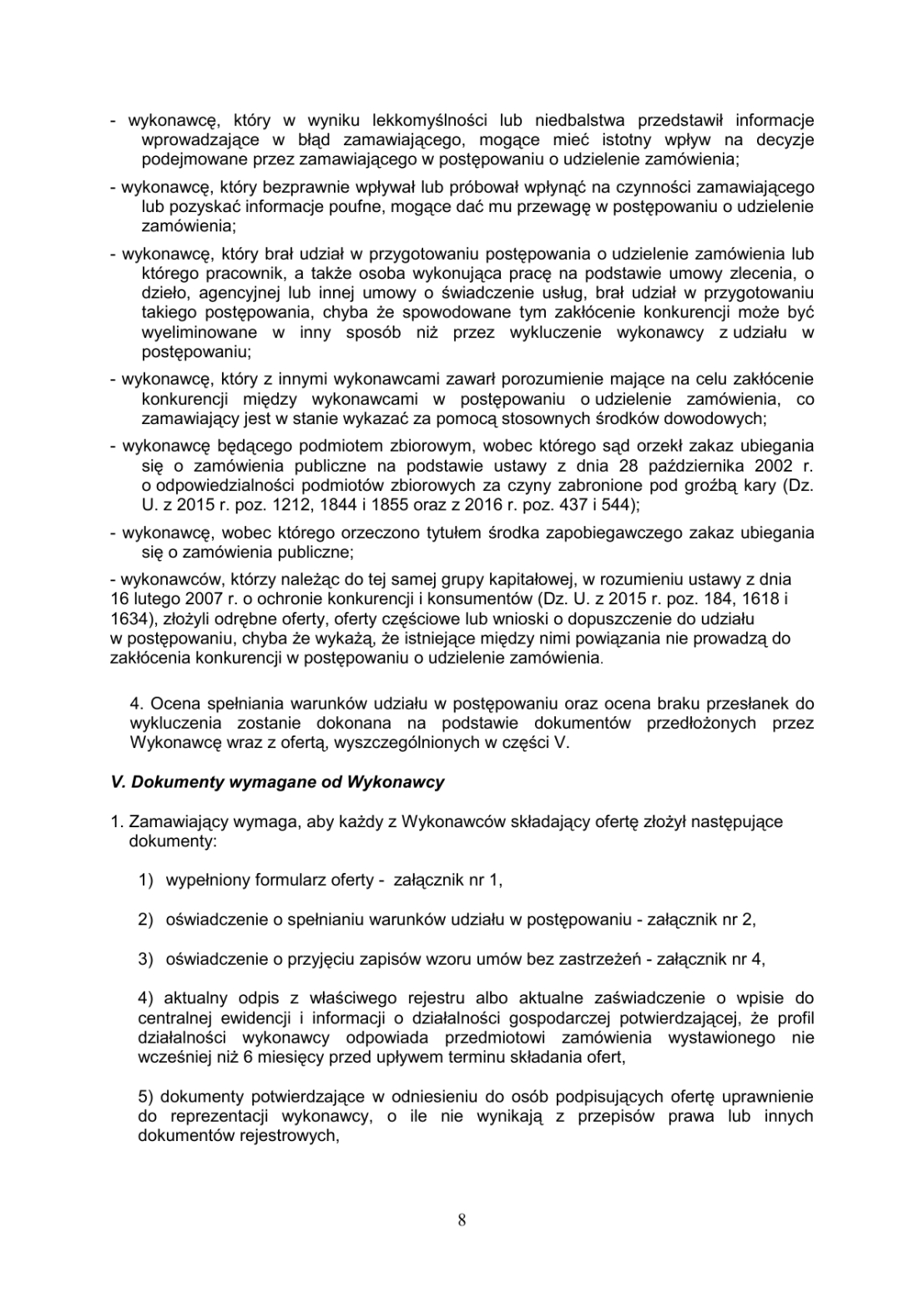 tre ogoszenia zamwie pulicznych