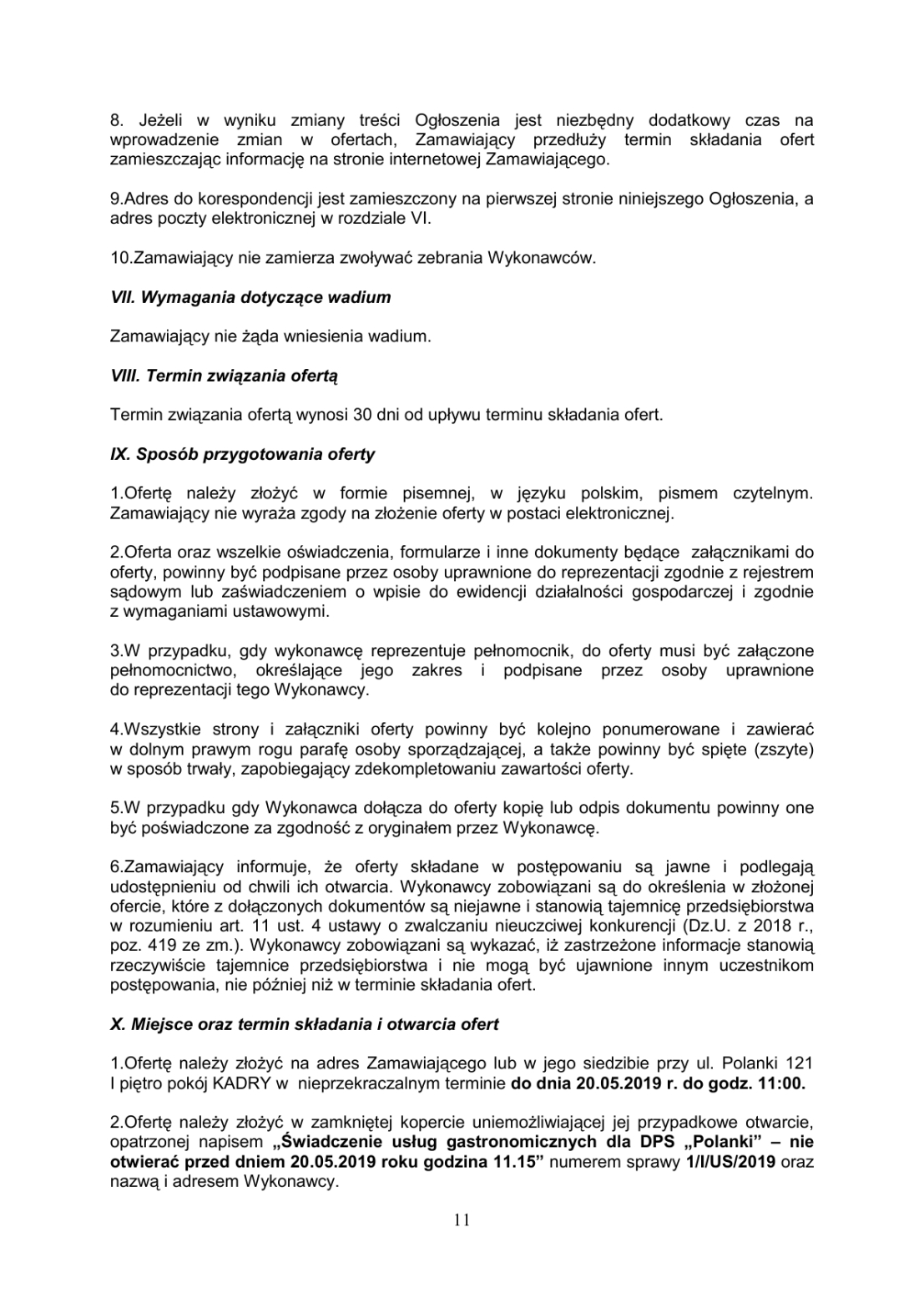 tre ogoszenia zamwie pulicznych