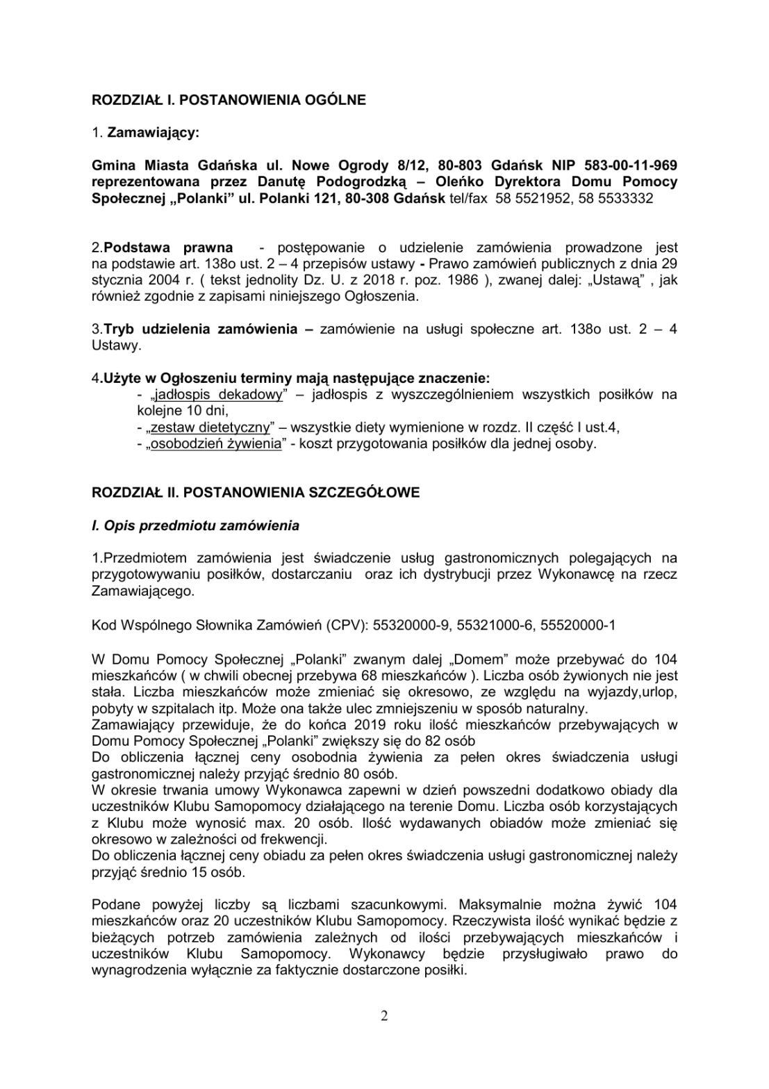 tre ogoszenia zamwie pulicznych