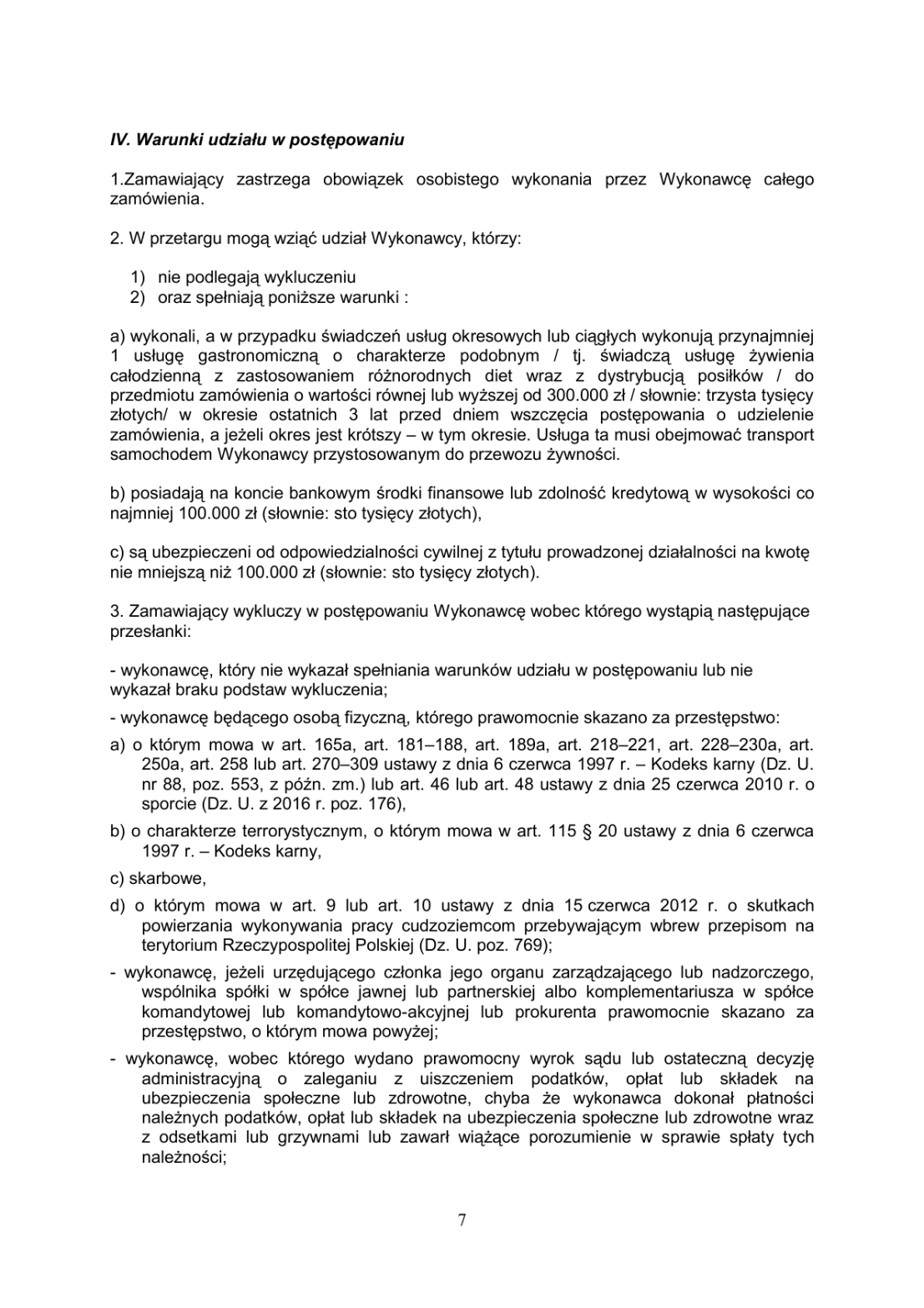 tre ogoszenia zamwie pulicznych