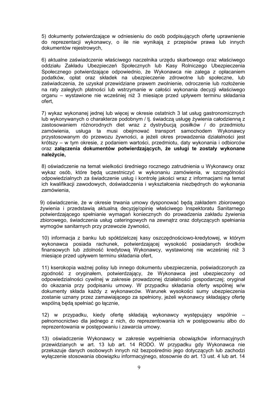 tre ogoszenia zamwie pulicznych
