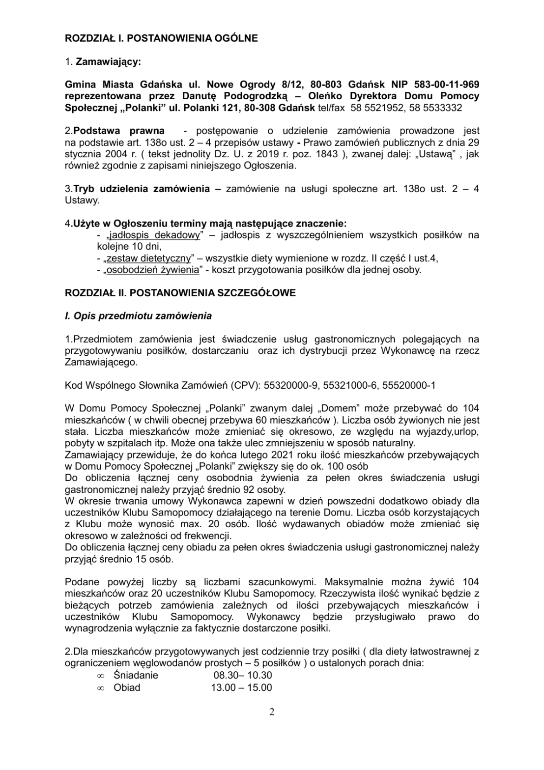 tre ogoszenia zamwie pulicznych