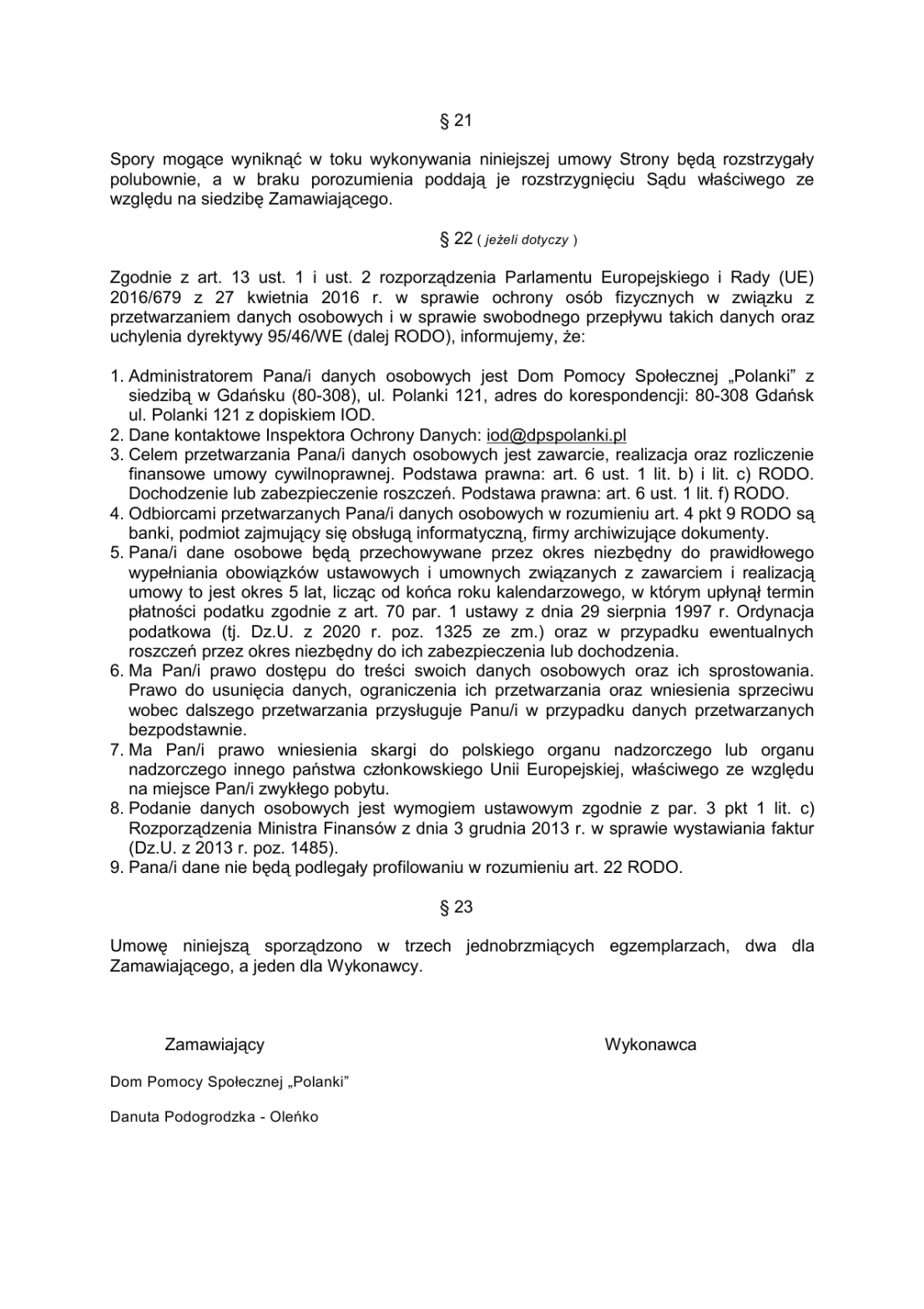 tre ogoszenia zamwie pulicznych