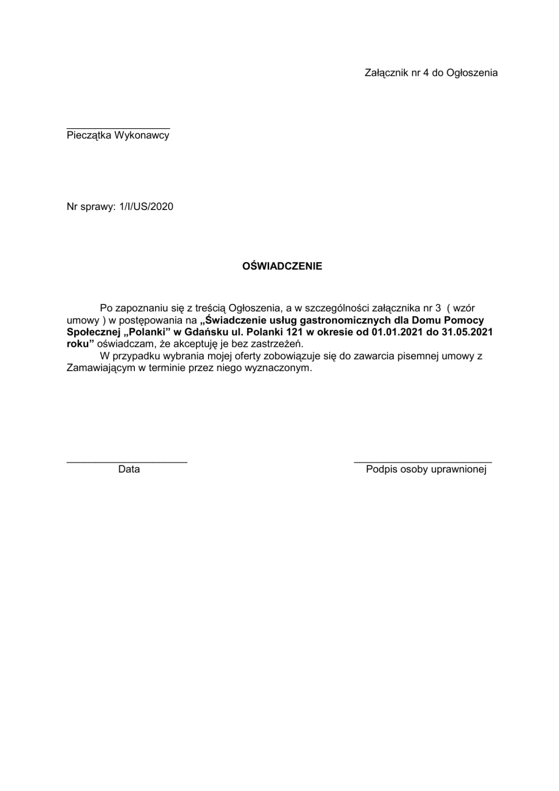 tre ogoszenia zamwie pulicznych