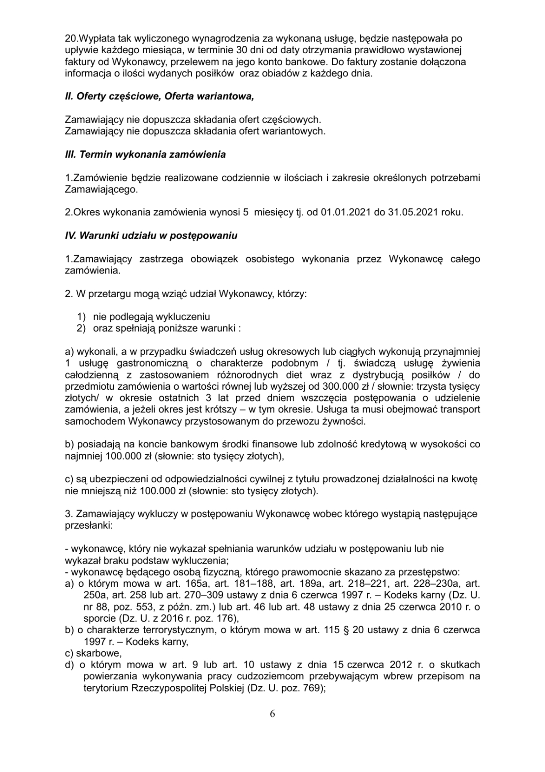 tre ogoszenia zamwie pulicznych