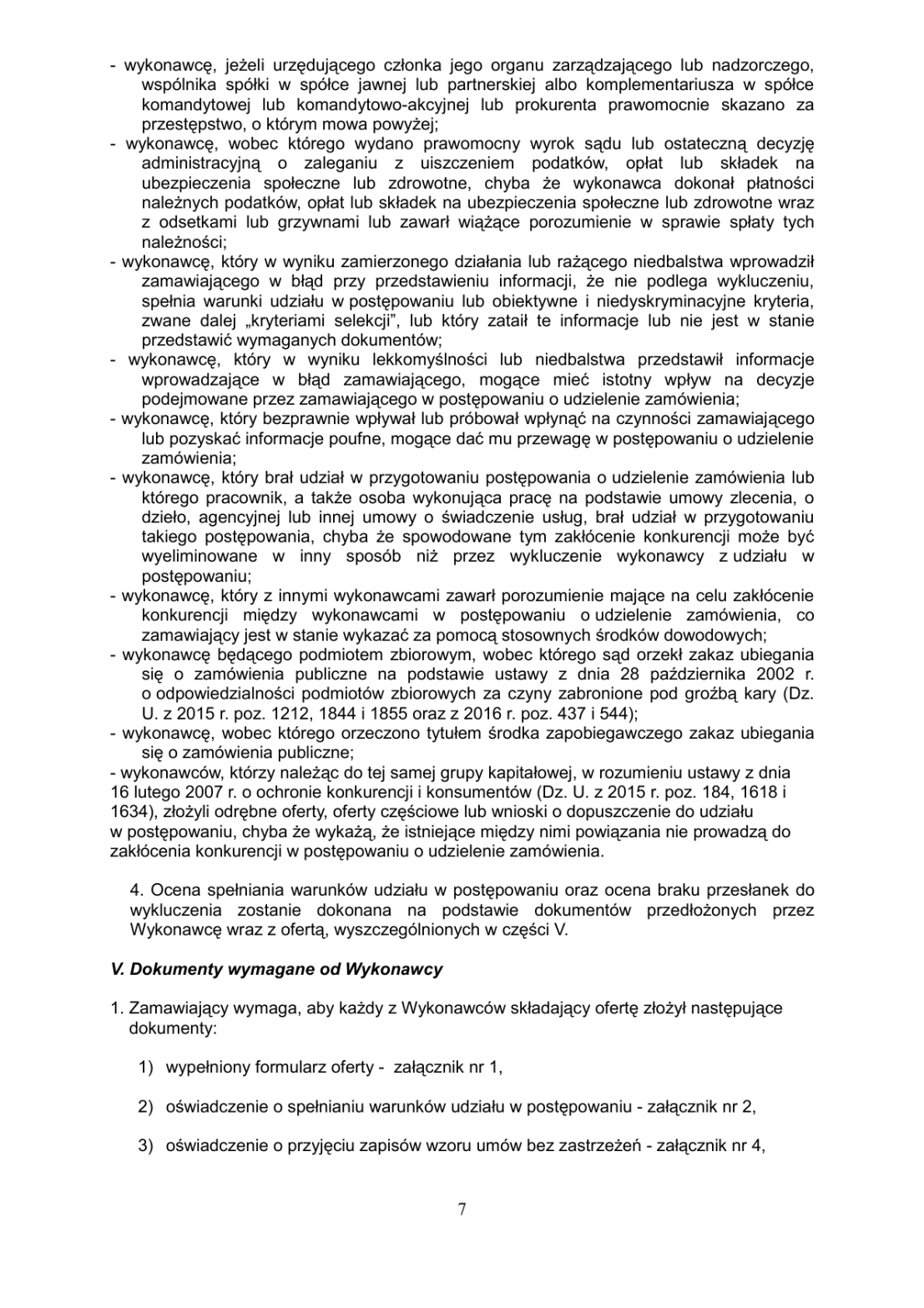 tre ogoszenia zamwie pulicznych