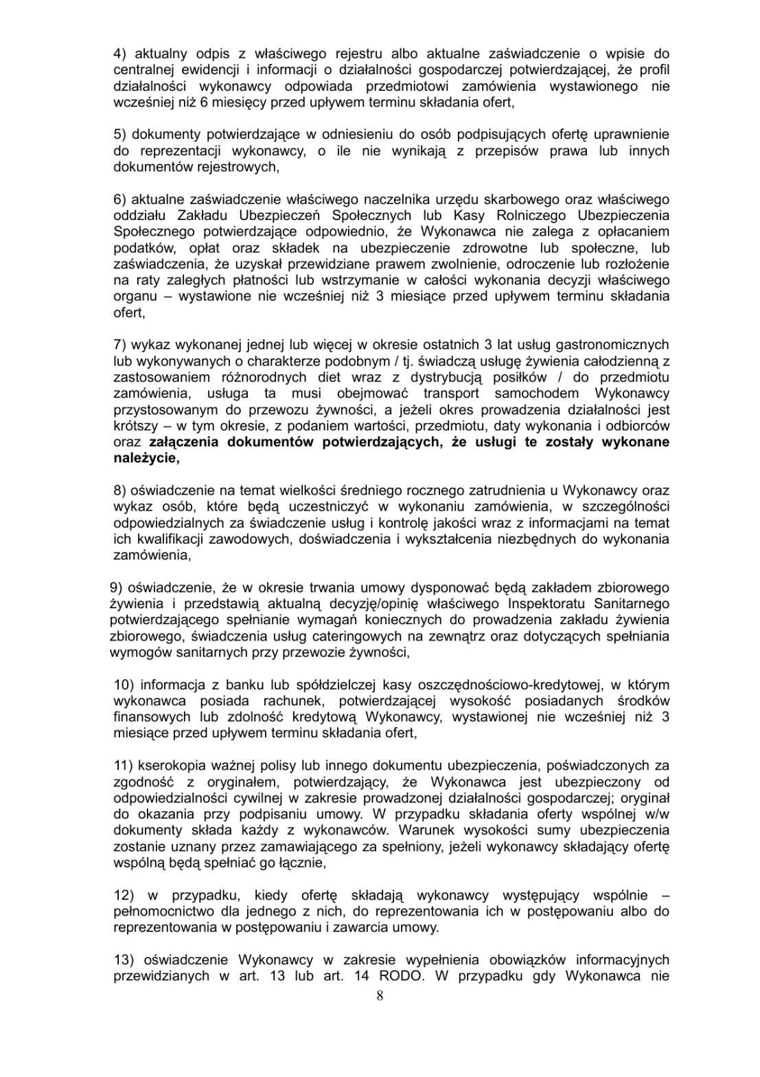 tre ogoszenia zamwie pulicznych