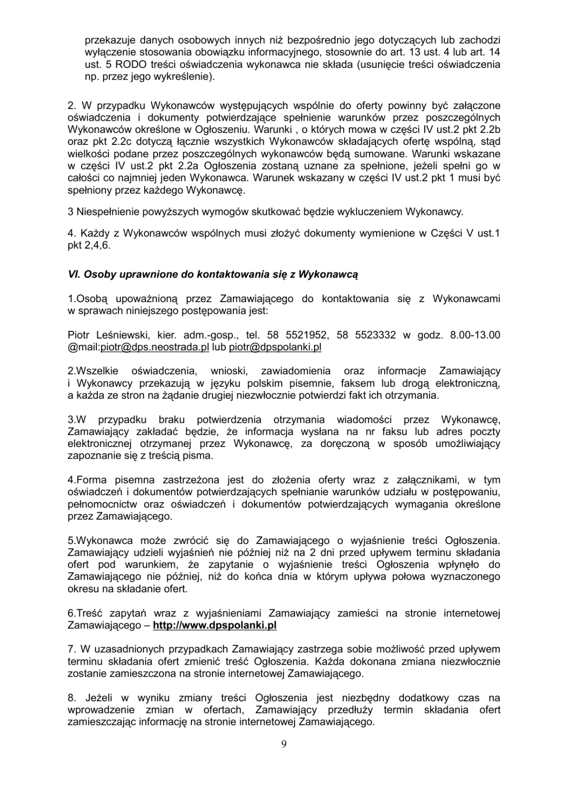 tre ogoszenia zamwie pulicznych