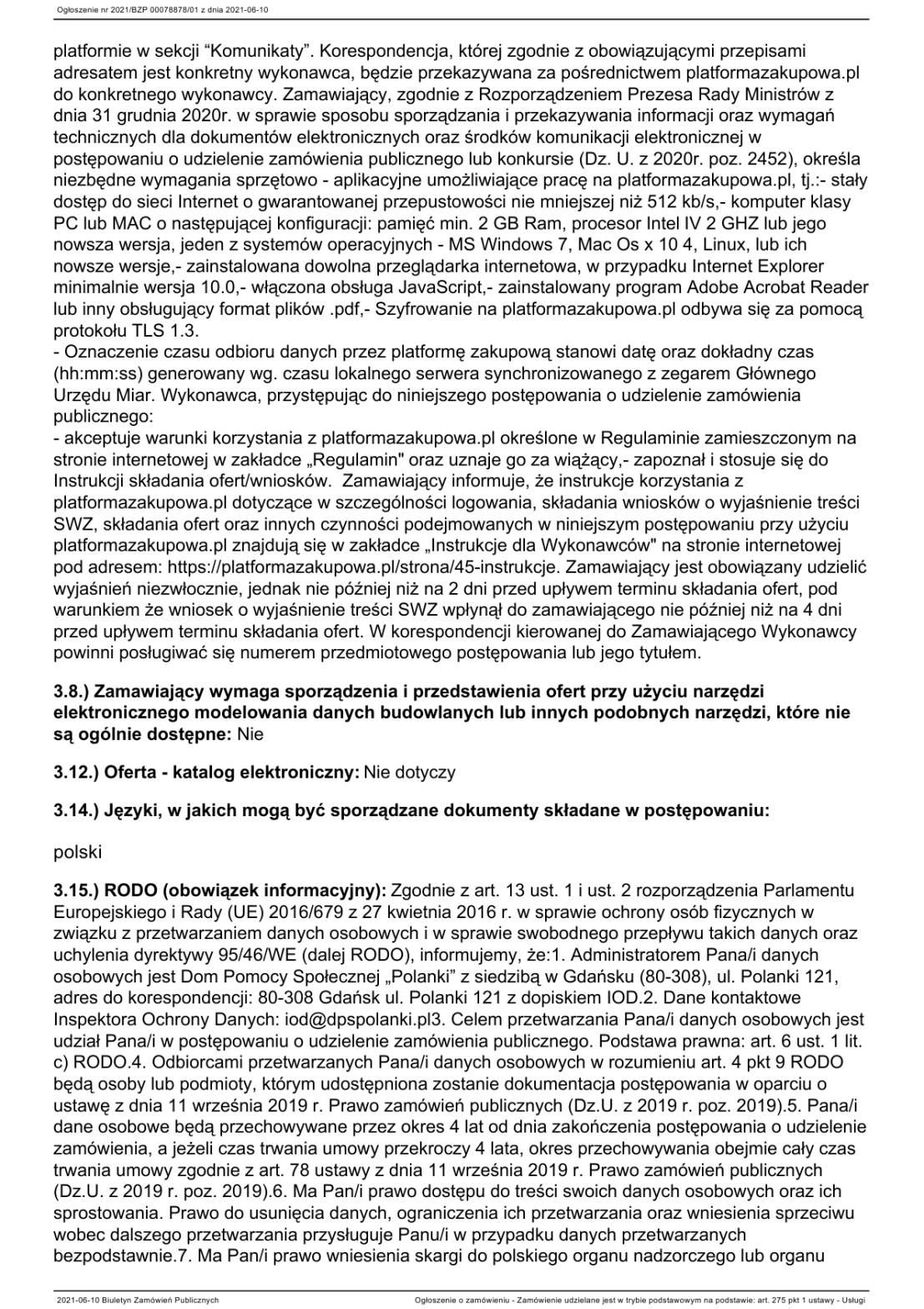 tre ogoszenia zamwie pulicznych