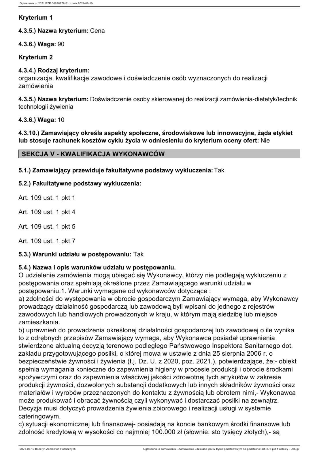 tre ogoszenia zamwie pulicznych