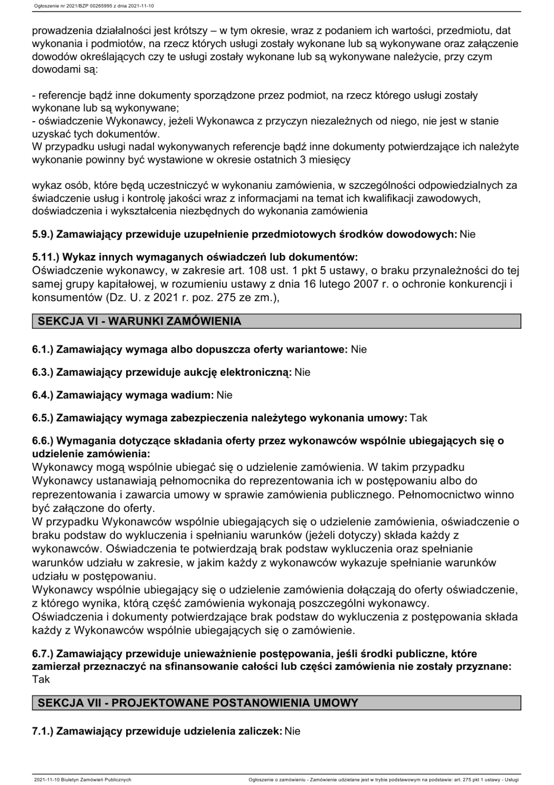 tre ogoszenia zamwie pulicznych